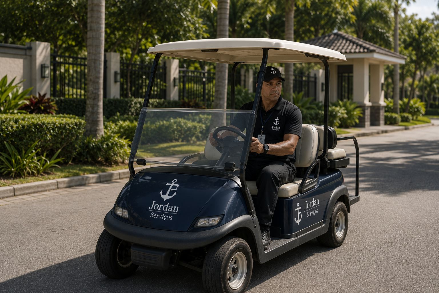Ronda com Carrinho de Golfe